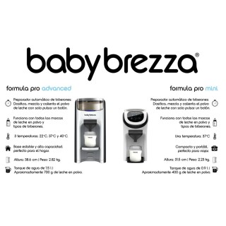 Preparador de biberones BabyBrezza Formula Pro Mini Preparador de biberones BabyBrezza Formula Pro Mini