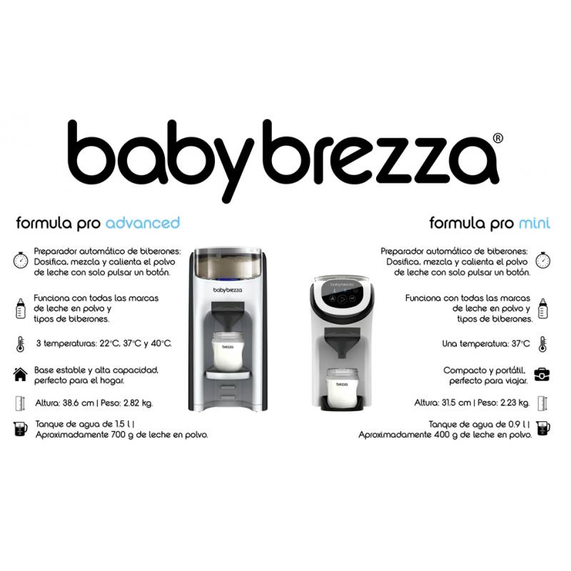 Baby Brezza Formula Pro Advance (Preparador de biberones y dispensador de  fórmula) 