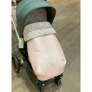 Saco para silla Emily ecopiel rosa La Giraffa Bianca e Blu