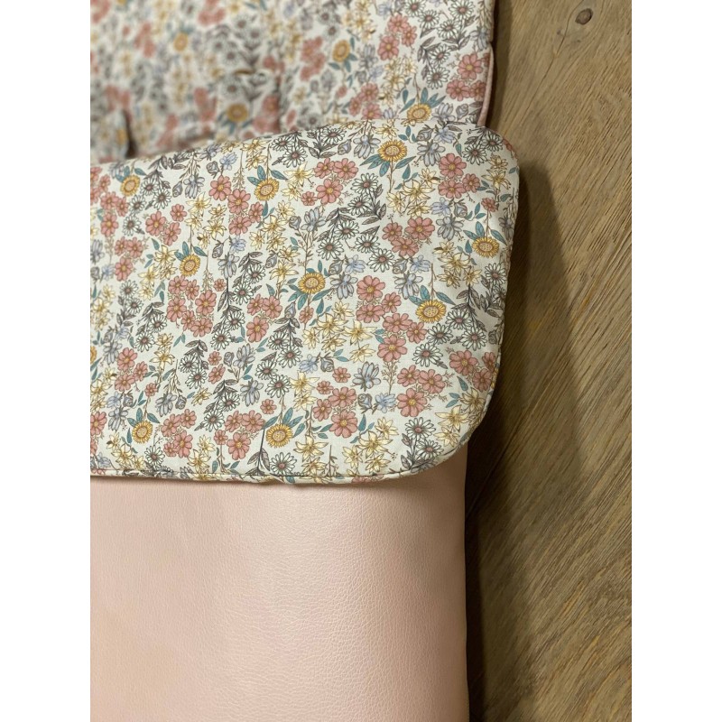 Saco para silla Emily ecopiel rosa La Giraffa Bianca e Blu