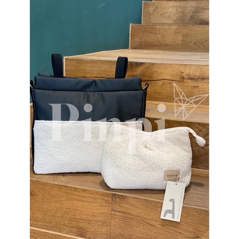 Neceser Borrego La Giraffa Bianca e Blu Neceser Borrego La Giraffa Bianca e Blu