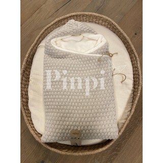 Saco capazo capucha Donatello Piedra interior PELO 123
