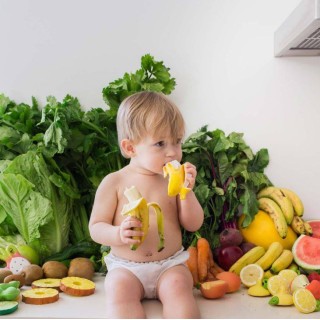 Mordedor juguete sensorial Ana Banana 