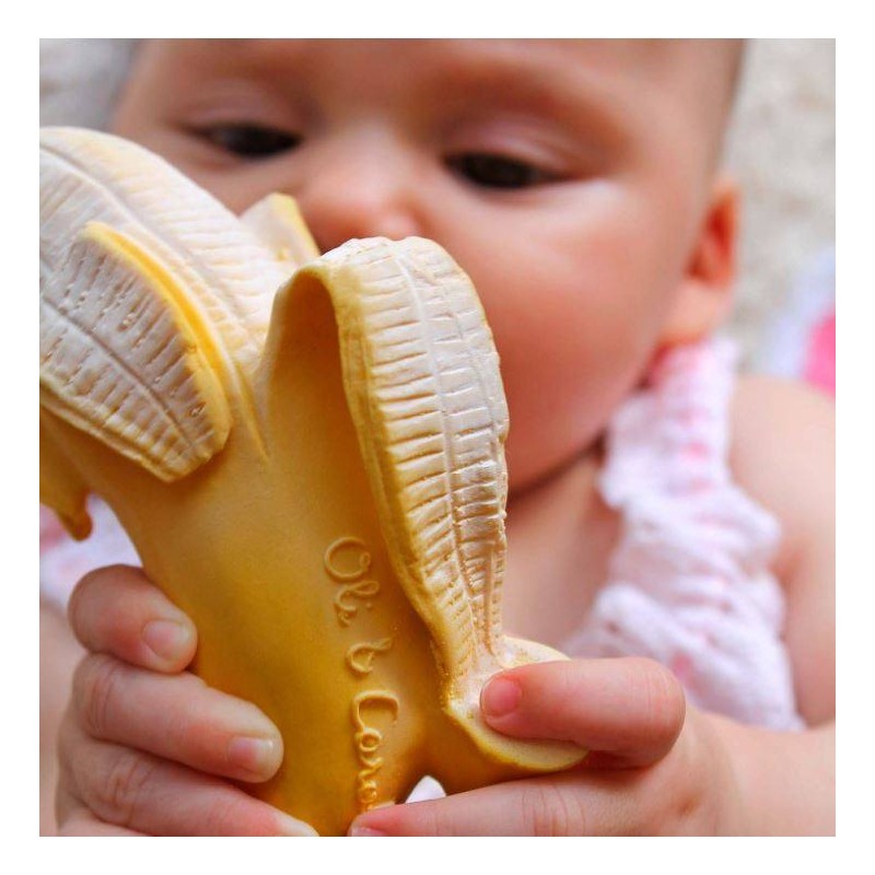 Mordedor juguete sensorial Ana Banana 