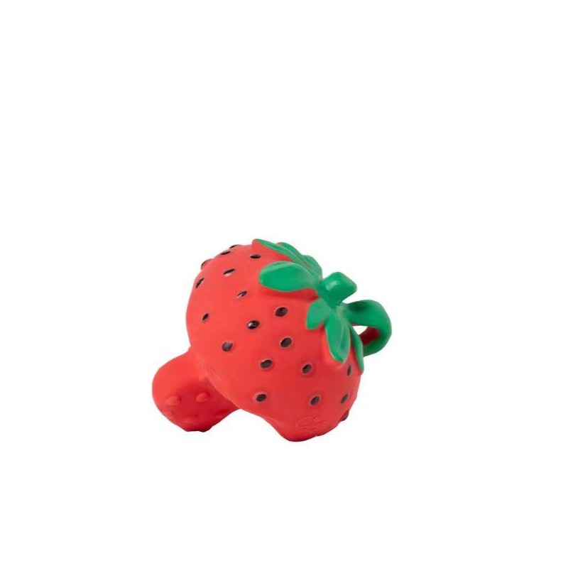 Mordedor- chupete juguete sensorial Sweetie the Strawberry