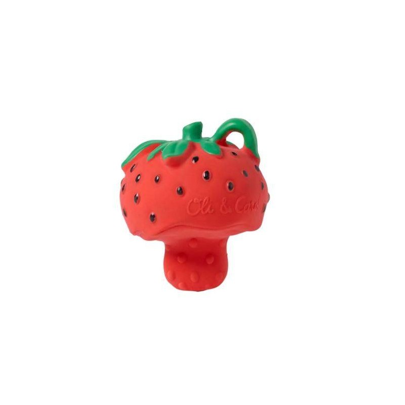 Mordedor- chupete juguete sensorial Sweetie the Strawberry