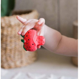 Mordedor- chupete juguete sensorial Sweetie the Strawberry