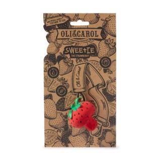 Mordedor- chupete juguete sensorial Sweetie the Strawberry