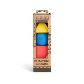 Bloques interactivos caucho natural Bauhaus 123
