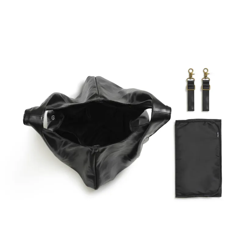 Bolso cambiador Elodie Draped Tote Black Bolso cambiador Elodie Draped Tote Black