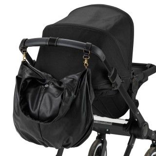 Bolso cambiador Elodie Draped Tote Black Bolso cambiador Elodie Draped Tote Black