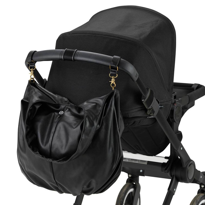 Bolso cambiador Elodie Draped Tote Black Bolso cambiador Elodie Draped Tote Black