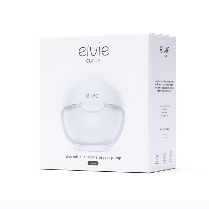 Elvie Curve- Sacaleches manos libres de silicona Elvie Curve- Sacaleches manos libres de silicona
