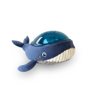 Proyector peluche luz de compañía Ballena Azul