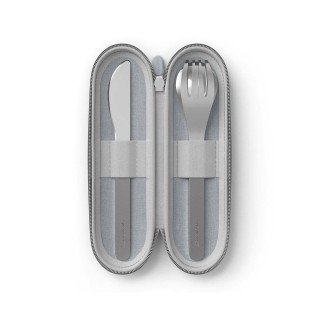 Cubierto acero inoxidable Monbento con funda Cubierto acero inoxidable Monbento con funda