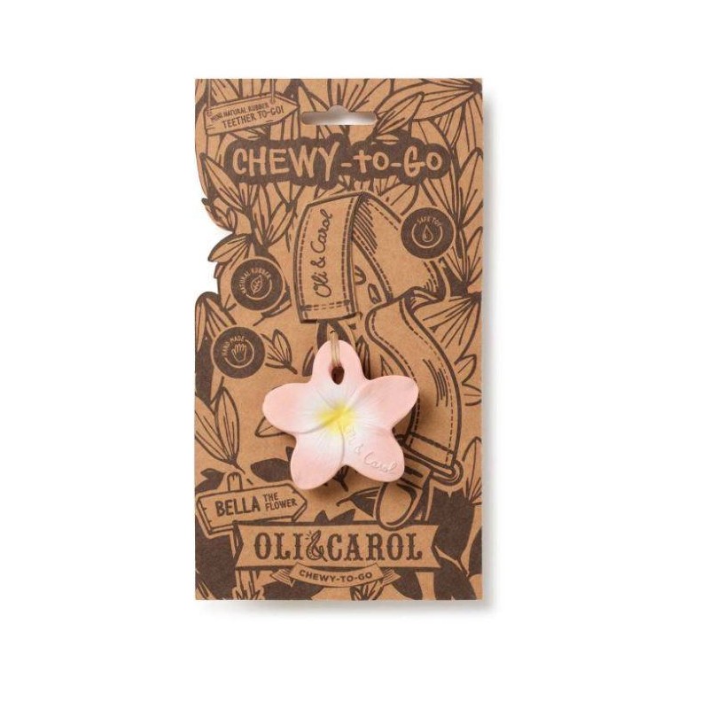 Mordedor- chupete juguete sensorial Bella the Flower Mordedor- chupete juguete sensorial Bella the Flower