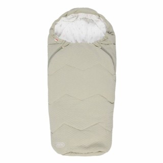 Saco de entretiempo evolutivo Voksi Breeze Light Dusty Green 0-3 años 123