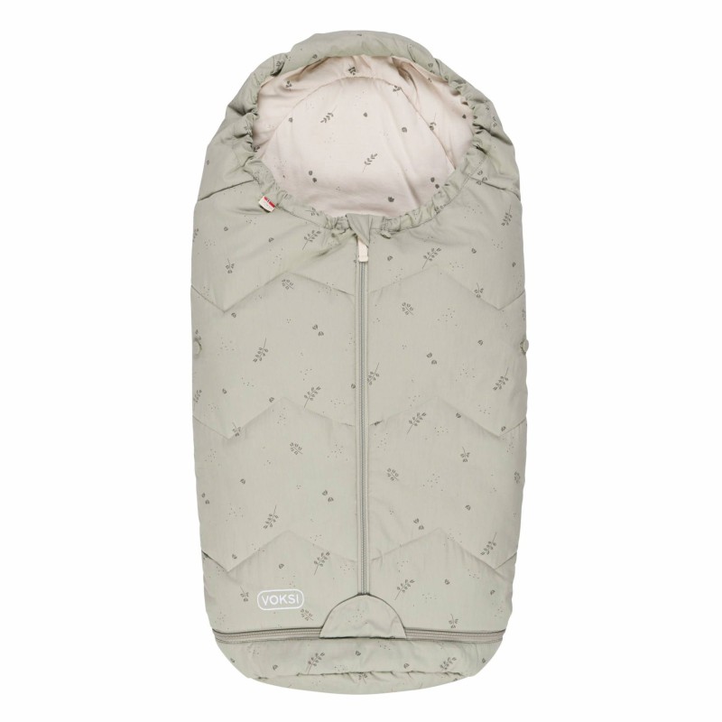 Saco de entretiempo evolutivo Voksi Sky Light Pale Blue Reflections 0-4 años Saco de entretiempo evolutivo Voksi Sky Light Pale Blue Reflections 0-4 años