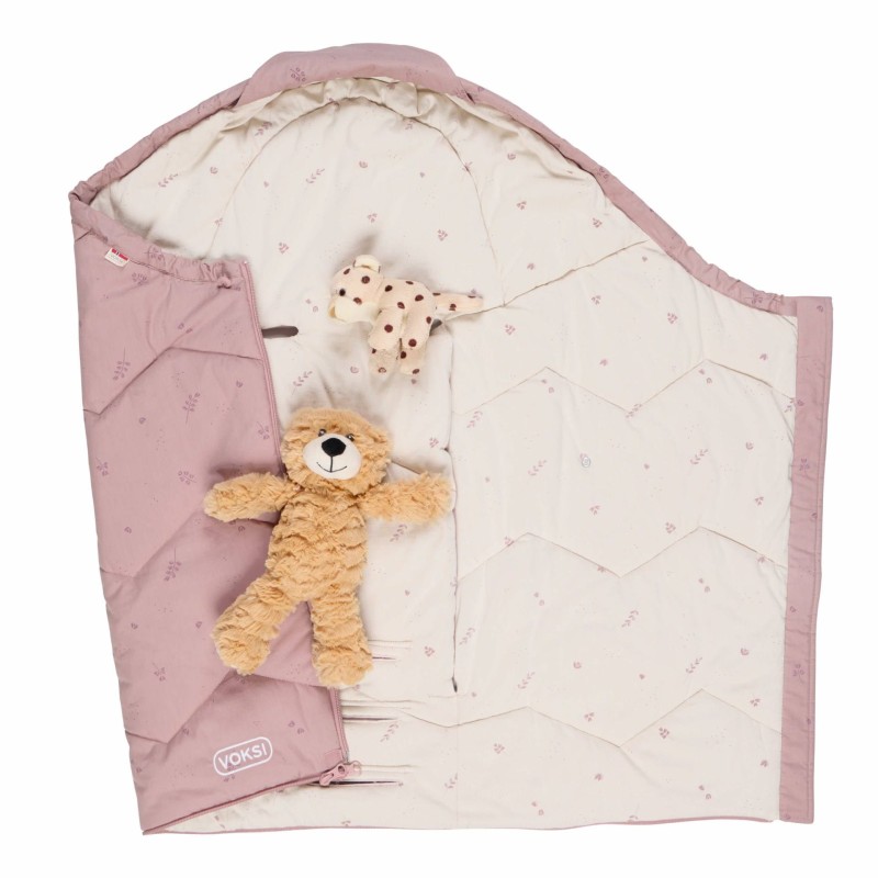 Saco de entretiempo evolutivo Voksi Sky Misty Green - fields 0-4 años
