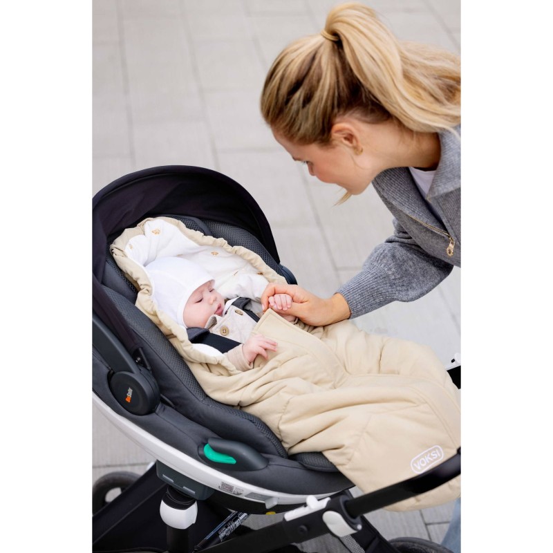 NUEVO! Saco para capazo y Grupo 0 Voksi MOVE Light Seashell Sand NUEVO! Saco para capazo y Grupo 0 Voksi MOVE Light Seashell Sand