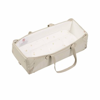 Capazo transportable Voksi Carry SeaShell Sand