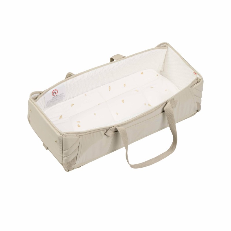 Capazo transportable Voksi Carry SeaShell Sand