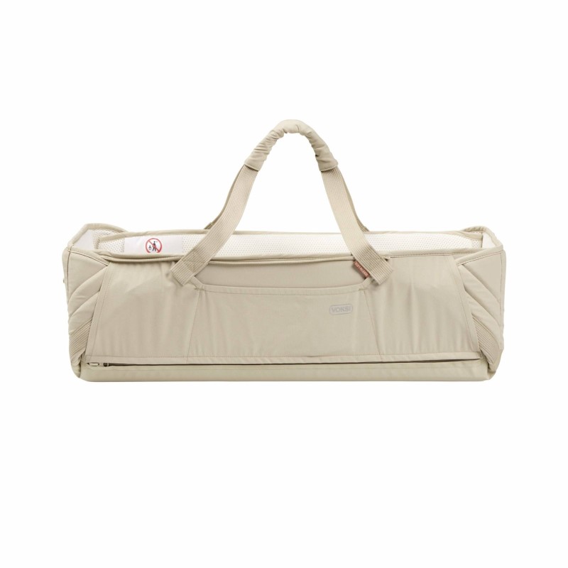 Capazo transportable Voksi Carry SeaShell Sand