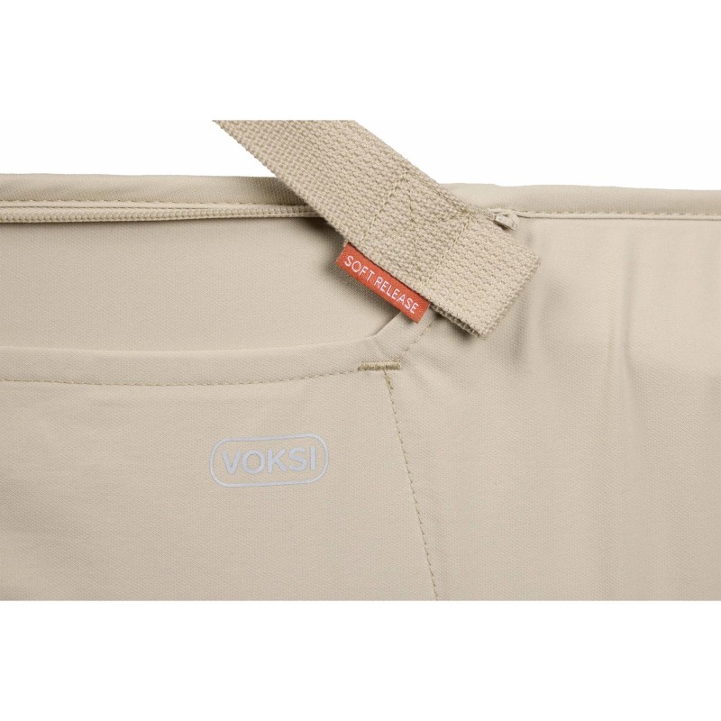 Capazo transportable Voksi Carry SeaShell Sand