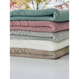 Toquilla clásica perlé Menta La Giraffa Bianca e Blu Toquilla clásica perlé Menta La Giraffa Bianca e Blu