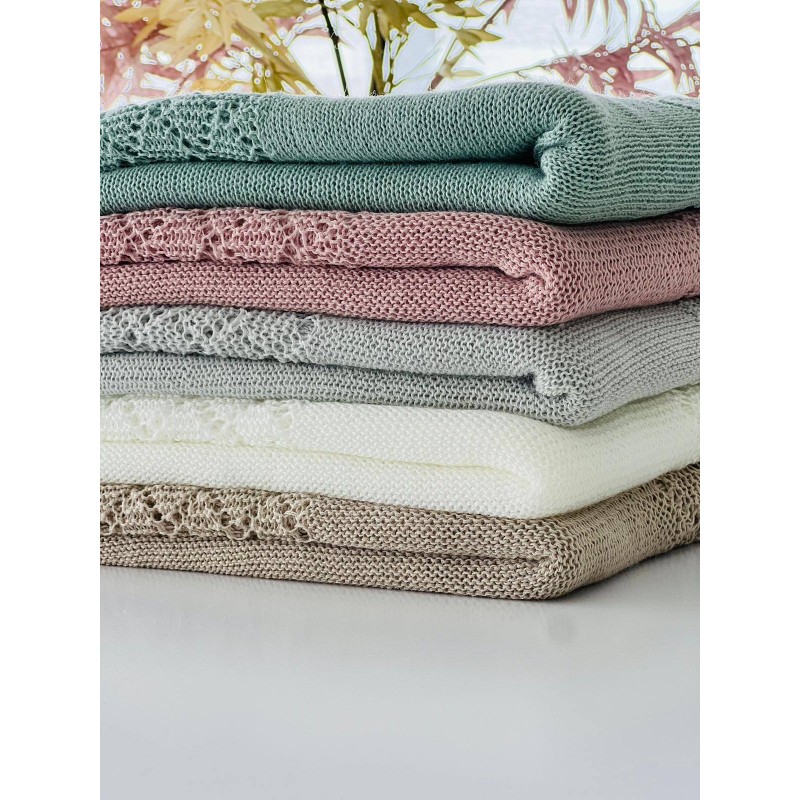 Toquilla clásica perlé Menta La Giraffa Bianca e Blu Toquilla clásica perlé Menta La Giraffa Bianca e Blu