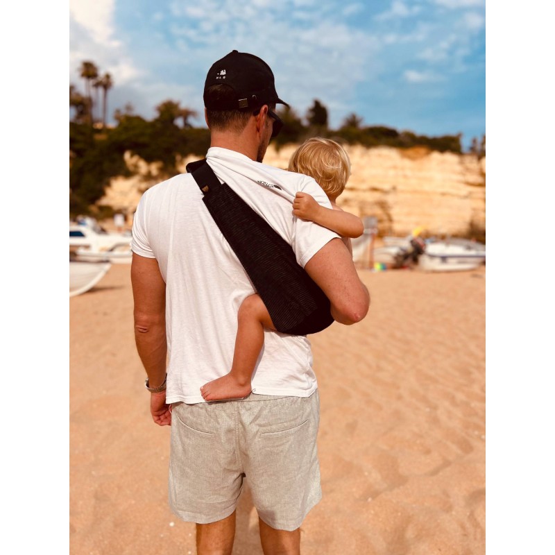 Portabebé Bandolera Wildride Main Black