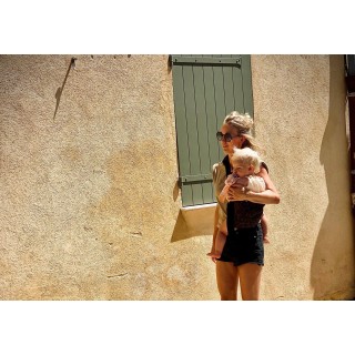 Portabebé Bandolera Wildride Print Brown Leopard