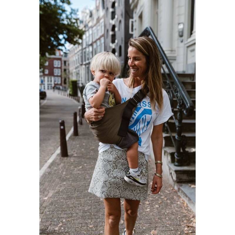 Portabebé Bandolera Wildride Main Army green