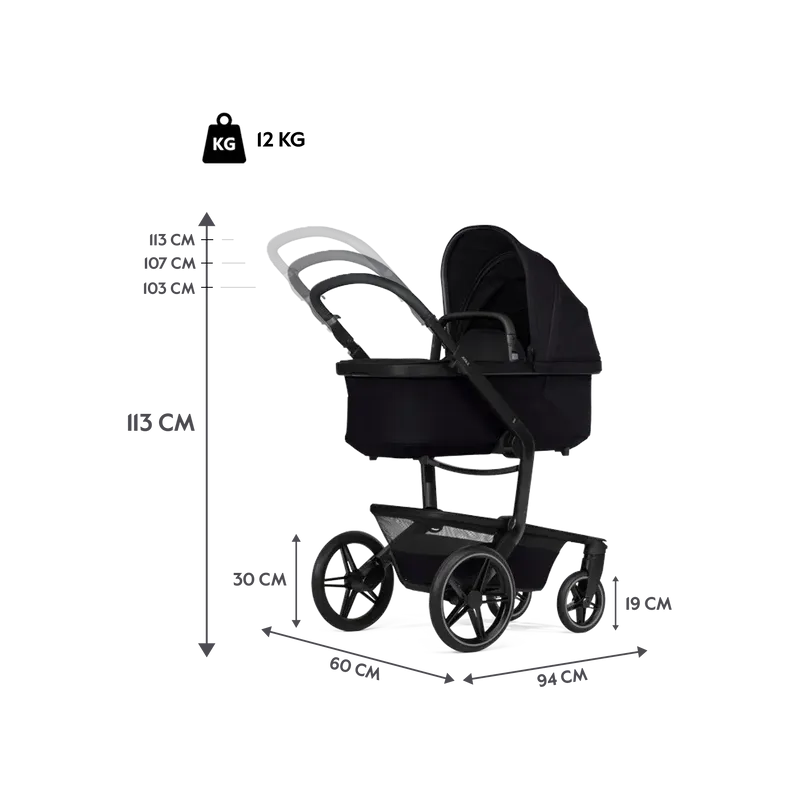 Carrito de bebé Joolz Day5 Space Black Carrito de bebé Joolz Day5 Space Black