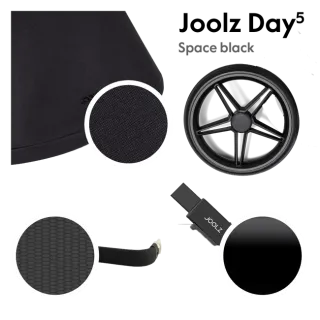 Carrito de bebé Joolz Day5 Space Black Carrito de bebé Joolz Day5 Space Black
