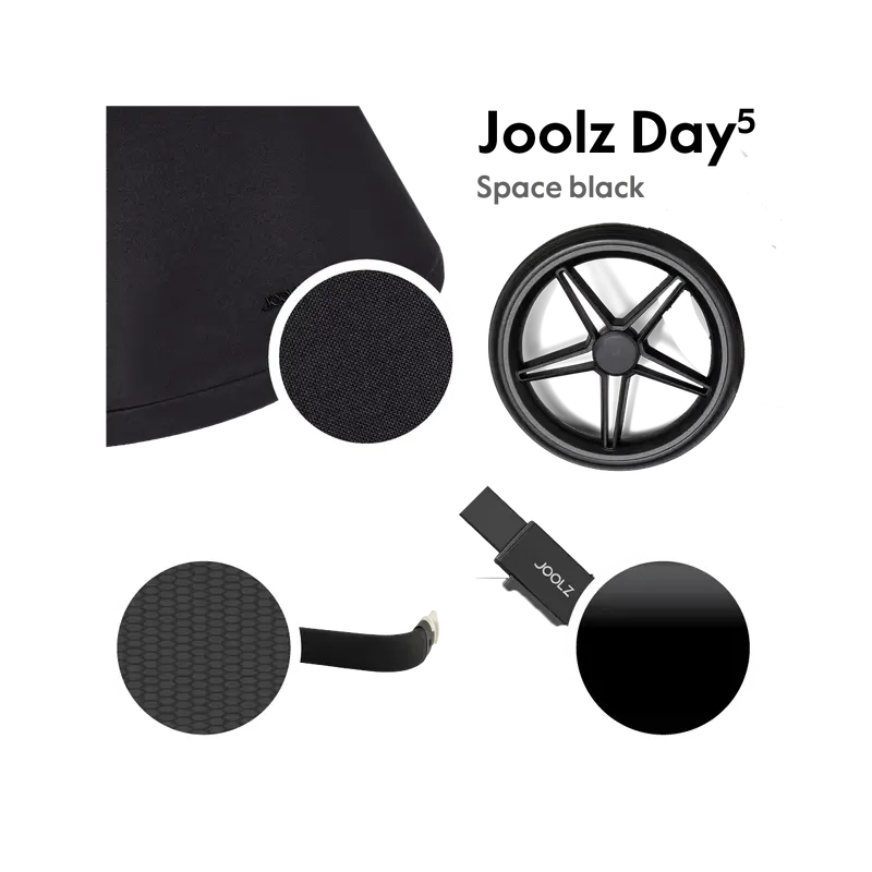 Carrito de bebé Joolz Day5 Space Black Carrito de bebé Joolz Day5 Space Black