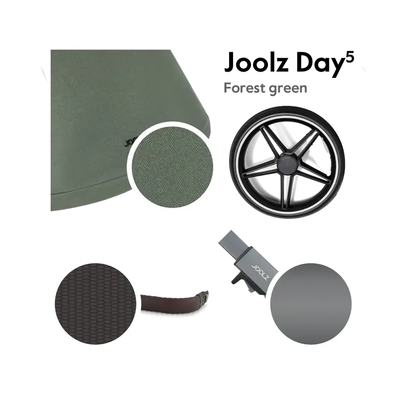 Carrito de bebé Joolz Day5 Forest Green