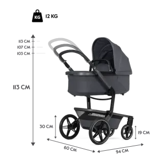 Carrito de bebé Joolz Day5 Stone Grey Carrito de bebé Joolz Day5 Stone Grey