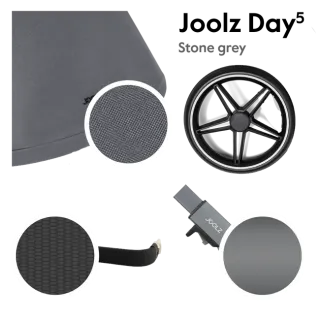Carrito de bebé Joolz Day5 Stone Grey Carrito de bebé Joolz Day5 Stone Grey