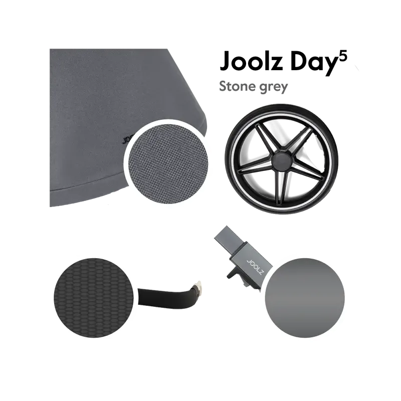 Carrito de bebé Joolz Day5 Stone Grey Carrito de bebé Joolz Day5 Stone Grey