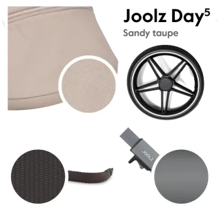 Carrito de bebé Joolz Day5 Sandy Taupe Carrito de bebé Joolz Day5 Sandy Taupe