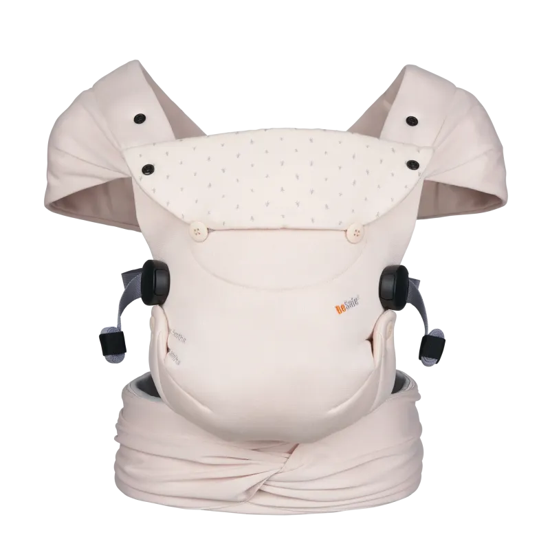 Mochila Porteo BeSafe Newborn Haven Sand Forest