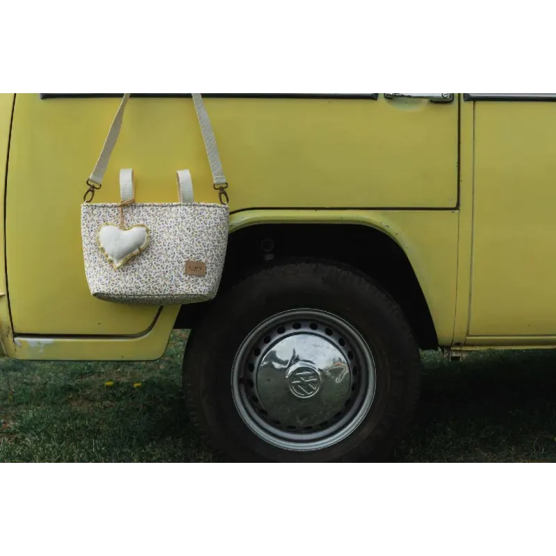 Bolsa Two Anaïs La Giraffa Bianca e Blu