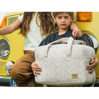 Canastilla Anaïs La Giraffa Bianca e Blu | Pinpi 123