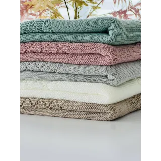 Toquilla clásica perlé Piedra La Giraffa Bianca e Blu Toquilla clásica perlé Piedra La Giraffa Bianca e Blu