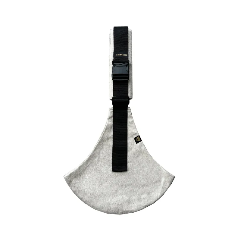 Portabebé Bandolera Wildride Lino Sand