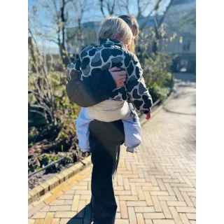 Portabebé Bandolera Wildride Lino Sand