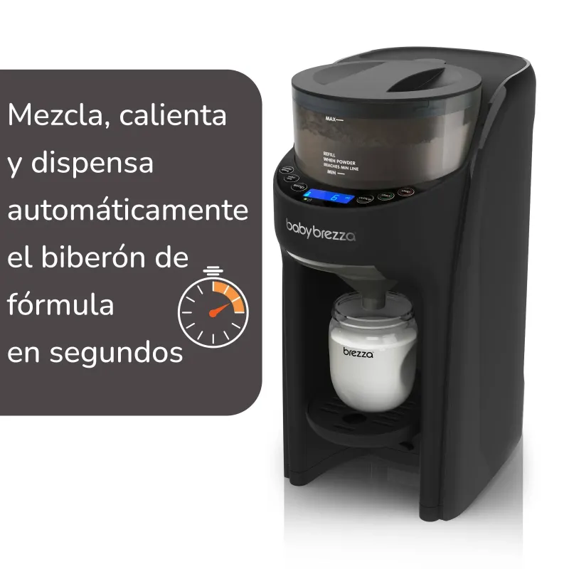 Preparador de biberones Babybrezza Formula Advance Pro Black Edition