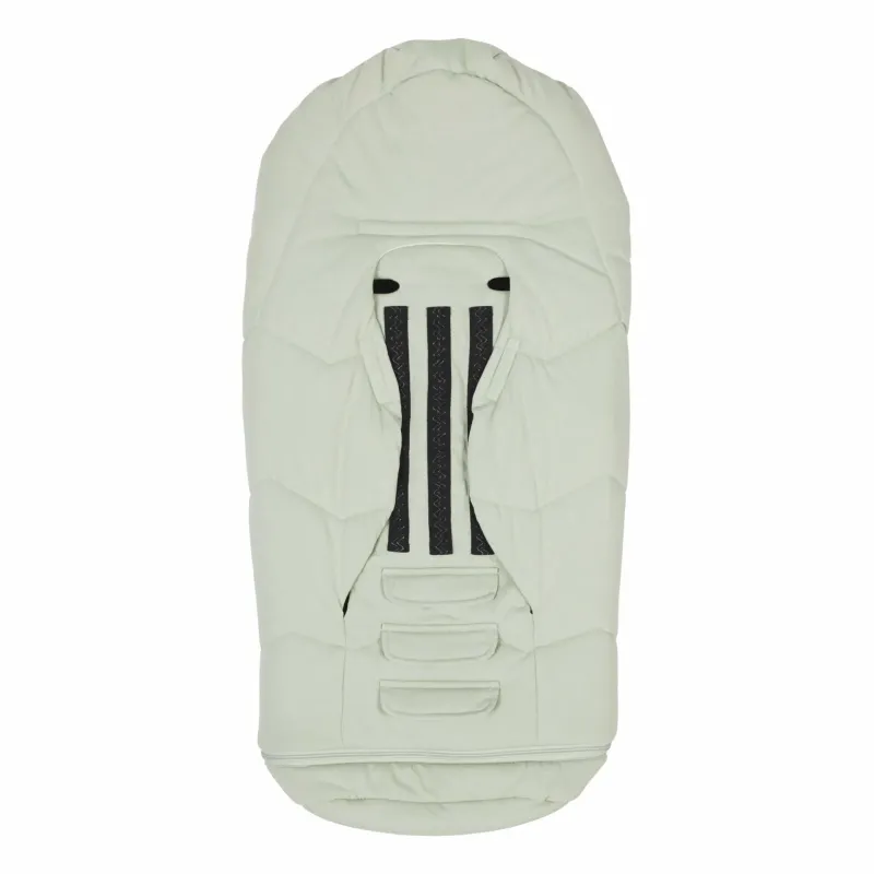 Saco de entretiempo evolutivo Voksi Sky Sea Green - fields 0-4 años