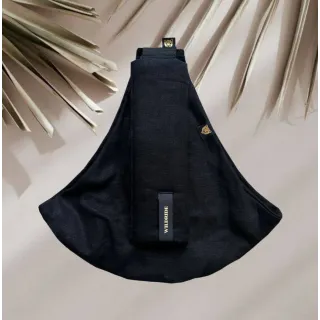 Portabebé Bandolera Wildride Lino Black